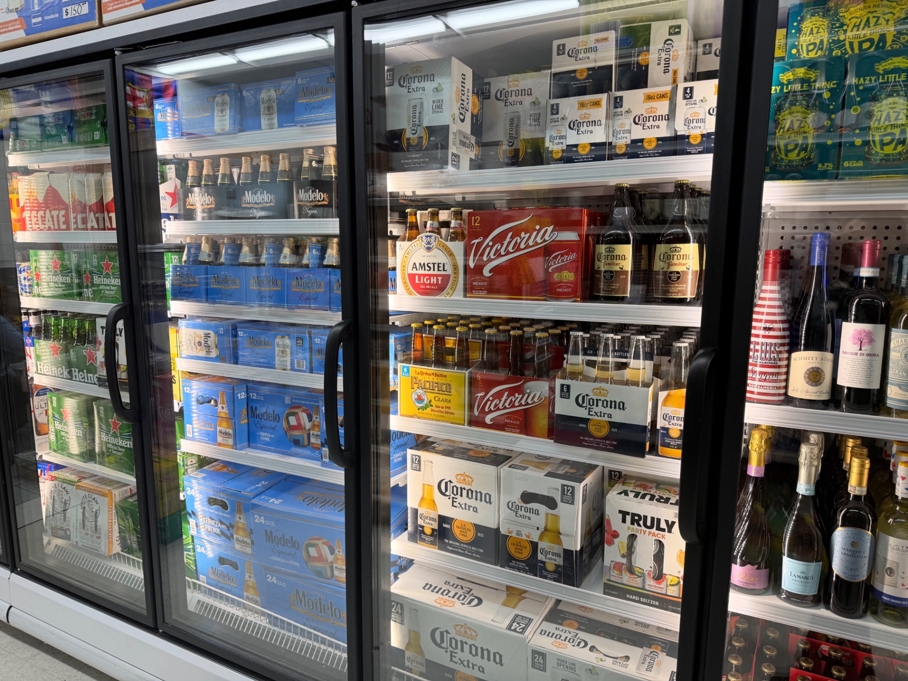 Beer cooler — imports & domestics